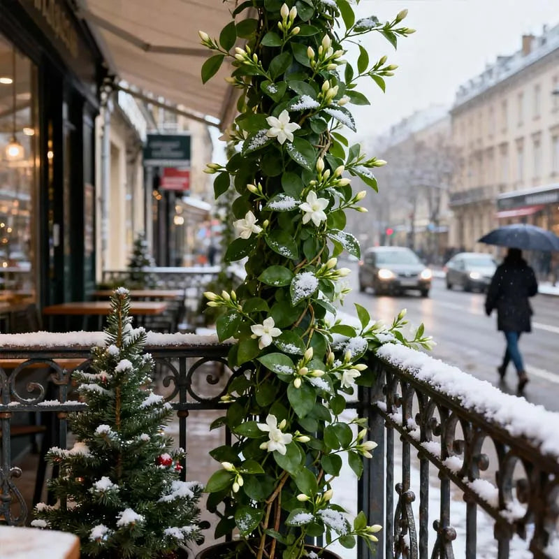 🏆 75K+ SOLD! 🌿❄️ Midnight Perfume Jasmine Seeds – Winter Planting, Perennial Blooms & Fragrant Garden Elegance 🌸